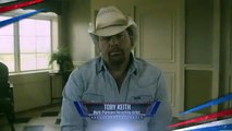 Country music star Toby Keith honors America’s troops