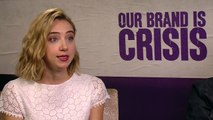 Our Brand Is Crisis Interview - Zoe Kazan & Scoot McNairy