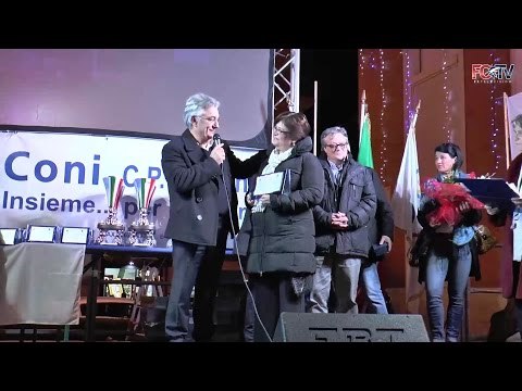 Il presidente Raffaele Vrenna premiato dal Coni