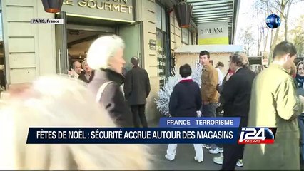 Fête de Noël : sécurité accrue autour des magasins