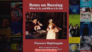 Note on Nursing