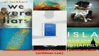 Read  Commonwealth Caribbean Tort Law Commonwealth Caribbean Law EBooks Online