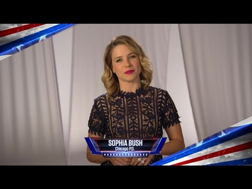 Sophia Bush honors America's bravest