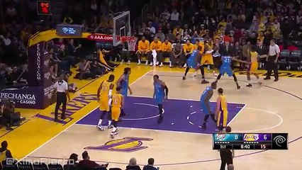 Oklahoma City Thunder vs LA Lakers - 1st Qtr Highlights - December 23, 2015 - NBA 2015-16 Season