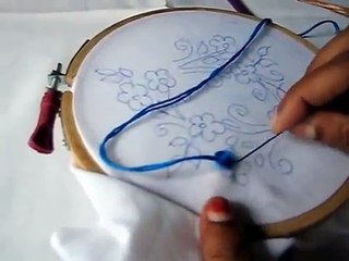 Button Hole Stitch - Hand Embroidery