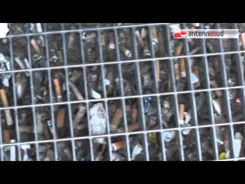 Tg Antenna Sud - Mozziconi e scontrini, multe a chi li getta per strada