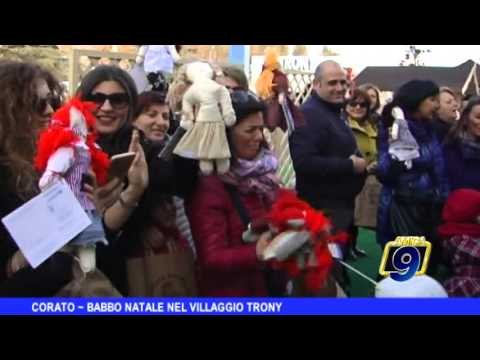CORATO | Babbo Natale nel villaggio Trony