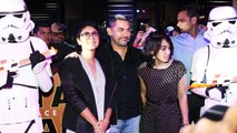 Aamir Khan With Family @ Star Wars The Force Awakens GRAND PREMIERE