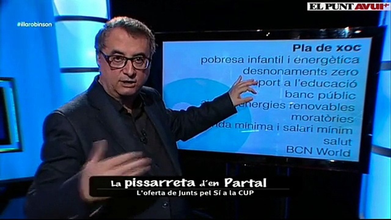 La Pissarreta de'n Partal: L'oferta de Junts pel Sí a la CUP