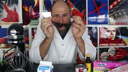 How To Make Carbonated Ice Cream, Halloween Style! (Dry Ice Cream)