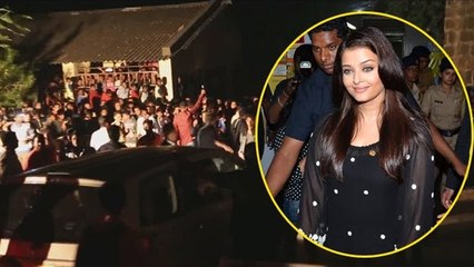 SHOCKING! Aishwarya Rai MOBBED By FANS On The Sets Of Sarbjit