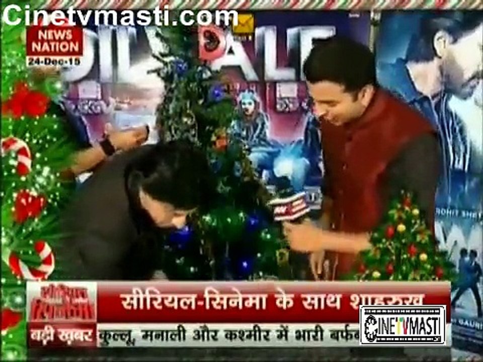 Serial-cinema ke saath Shah Rukh khan 24th December 2015 Cinetvmasti.com