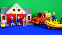 peppa pig episode Fireman Sam Episode Peppa Pig Boat Neptune Fire station peppa pig toys