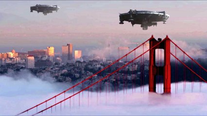 Golden gate ufo final-Space invaders
