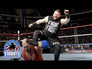Ryback vs. Kevin Owens׃ WWE Tribute to the Troops 2015