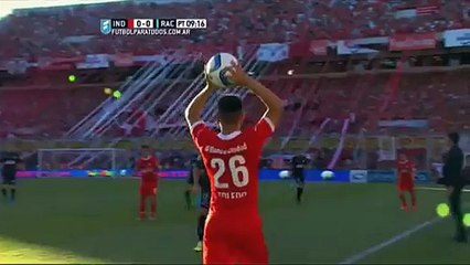 Heroica salvada de Díaz. Independiente 0 - Racing 0. Ida. Liguilla Pre Libertadores 2015. FPT