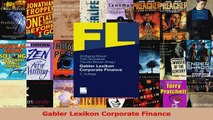 Download  Gabler Lexikon Corporate Finance PDF Online