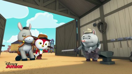 Sheriff Callies Wild West - Rustle Up That Rhyme Song - Official Disney Junior UK HD