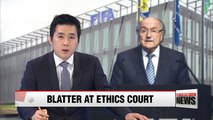 Sepp Blatter attends FIFA ethics committee hearing, Platini boycotts meeting
