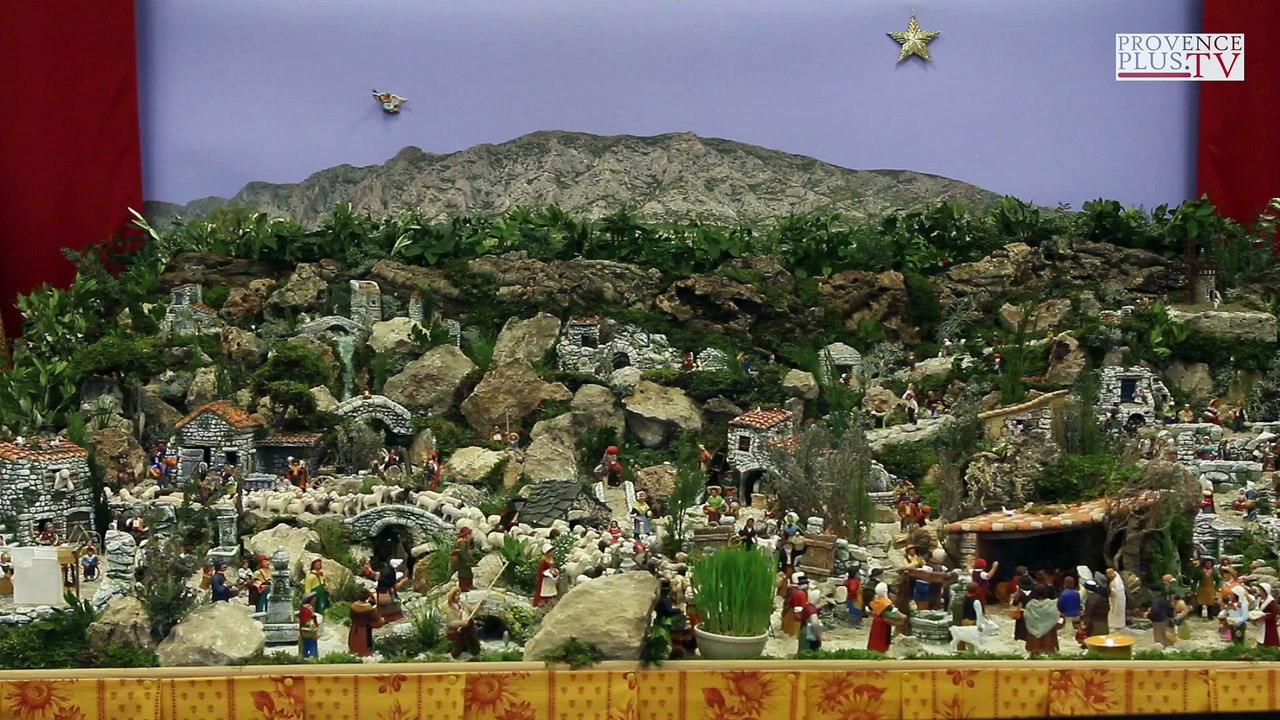 Crèche traditionnelle provençale
