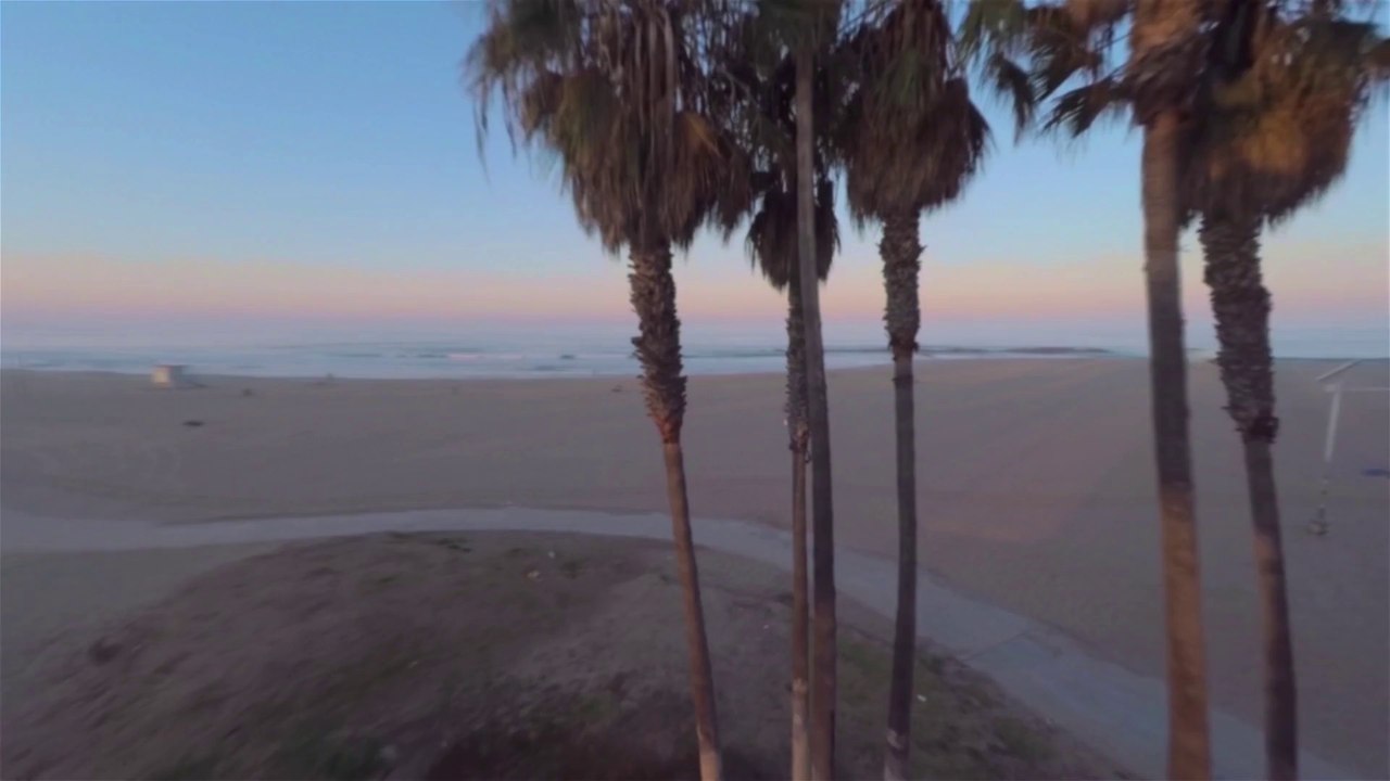 Venice Beach filmed with aerial Drone is stunning!!