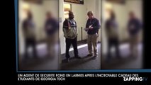 Un agent de sécurité fond en larmes après avoir reçu l'incroyable cadeau des étudiants de Georgia Tech (vidéo)