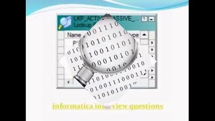 informatica scenario based questions