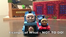 Thomas The Tank Engine & Friends Give Us The Top 10 Safety Halloween Tips! Wooden Railway