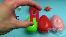 doh Surprise Eggs Frozen Play Doh Disney Minnie Mouse Learn-A-Word! Spelling Vegetables! Lesson 18