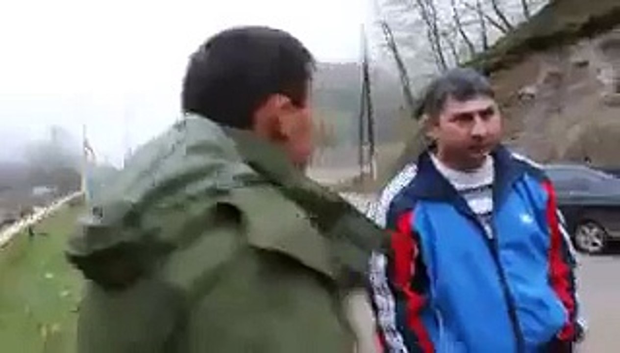 Неудачный дрифт на Ладе гранта - Lada Granta russian car crash (1)