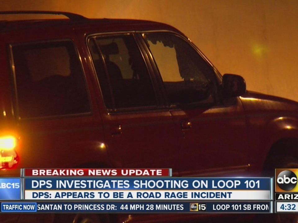 Two men shot while traveling on Loop 101