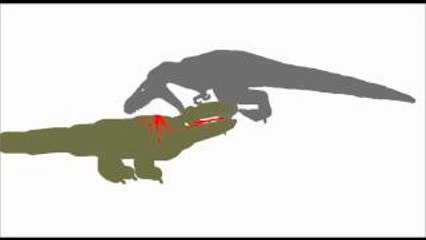 PBA: Megalania vs Nanotyrannus (request australianmegalania)