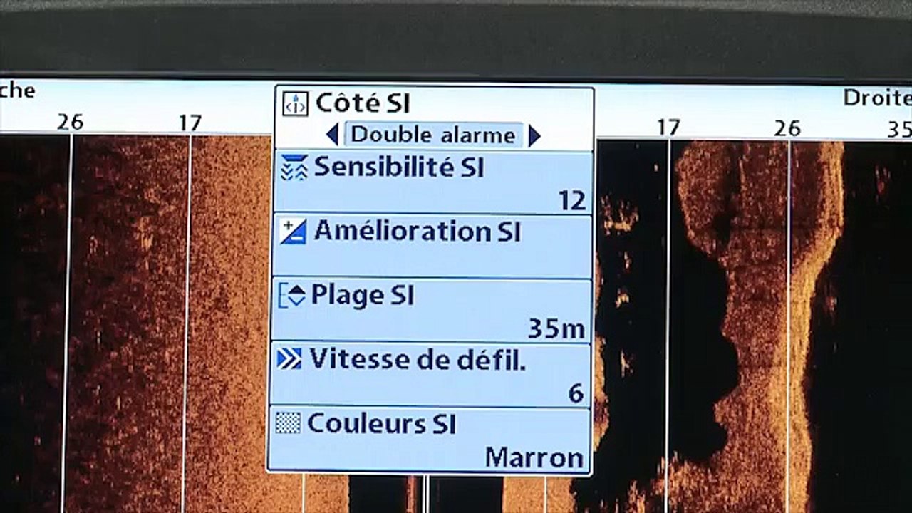 Humminbird - REGLAGES SIDE IMAGING