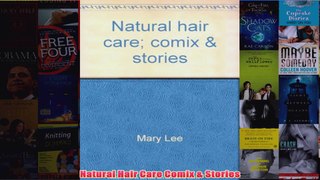 Natural Hair Care Comix  Stories