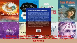 Read  Historia Constitucional de Venezuela Coleccion Tratado de Derecho Constitucional Tomo I Ebook Free