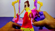 Rapunzel Play Doh Disney Princess Belle Design A Dress Boutique Playset StrawberryJamToys play set