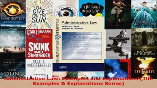 PDF Download  Administrative Law Examples and Explanations The Examples  Explanations Series Download Online