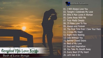 Hot Top 100 Romantic Love songs Playlist - Best love songs of all time