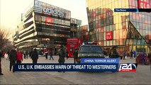 China terror alert: U.S, U.K. embassies warn of threat to westerners