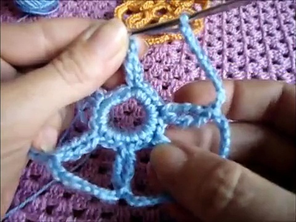 Flor crochet paso a paso