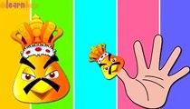 Angry Birds Finger Family Song | Daddy Finger Daddy Finger | Cartoon Nursery Rhymes