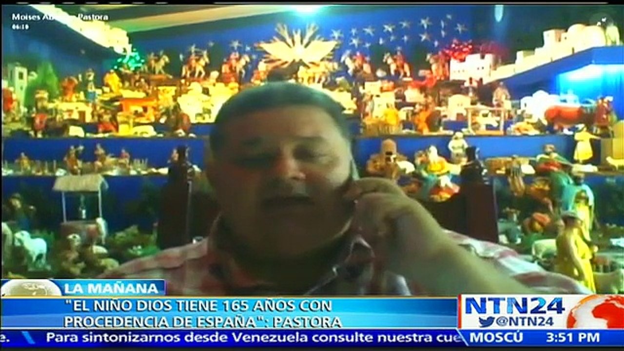 Coleccionista y dueño del pesebre más grande de Nicaragua muestra en NTN24 las más de 1.500 piezas