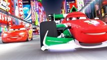 Disney Cars 2 The Video Game! Lightning McQueen Tow Mater Francesco Bernoulli Races Compil