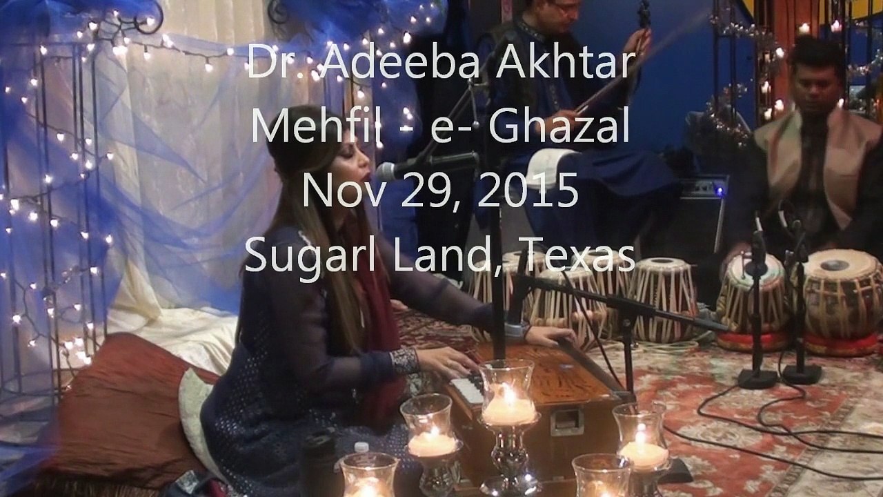 Gulon Mein Rang Bhare [Memory of King of Ghazal Mehdi Hassan and Shaer Faiz Ahmad Faiz] Dr. Adeeba Akhtar-HD
