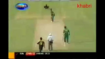 Shoaib Akhtar too fast for Jacques Kallis