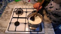 طريقة عمل الكريمة البيضاء بدون بيض  - المنزليه المطبخ التونسي -crème - Tunisian Cuisine