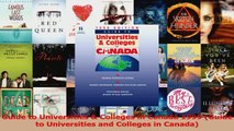 PDF Download  Guide to Universities  Colleges in Canada 1999 Guide to Universities and Colleges in Download Full Ebook