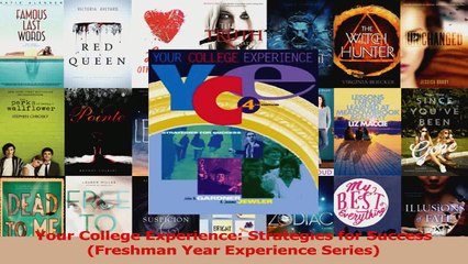 Your College Experience Strategies for Success Freshman Year Experience Series Download