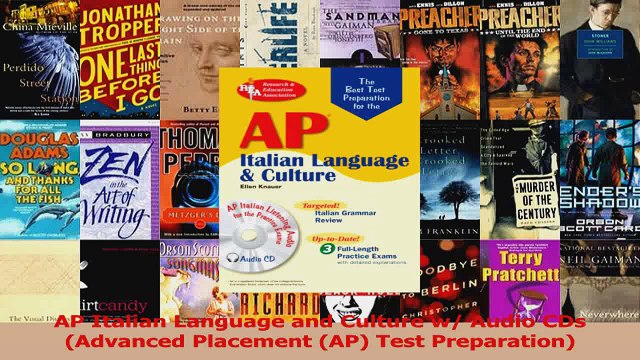 AP Italian Language and Culture w Audio CDs Advanced Placement AP Test Preparation PDF