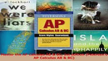 PDF Download  Master the AP Calculus AB  BC 1st edition Petersons AP Calculus AB  BC PDF Full Ebook